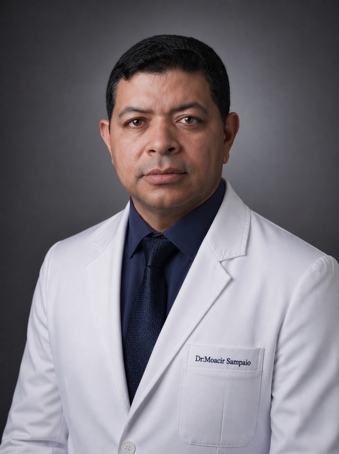 Dr. Moacir Sampaio, médico, CRM-PA 6238